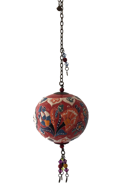 Chained Ceramic Ball - 7 cm